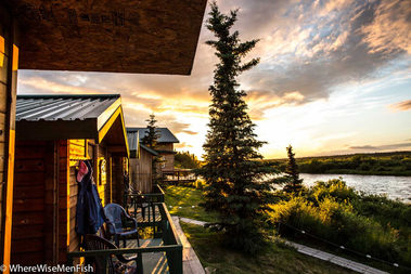 Good quality cabins are comfortable and all have a fabulous river view